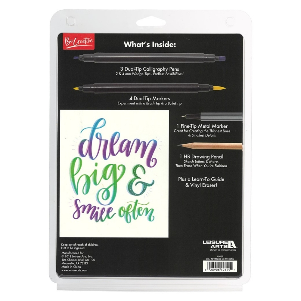 🖌️ 2/$8 Leisure Arts Learn To Hand Letter Set🎨 - Picture 4 of 5